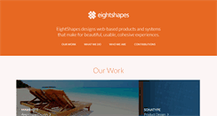 Desktop Screenshot of eightshapes.com